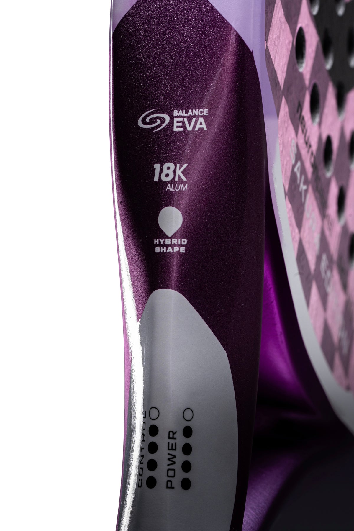 NeuronPadel RONIN v1 Sakura Edition lightweight padel racket – view 4