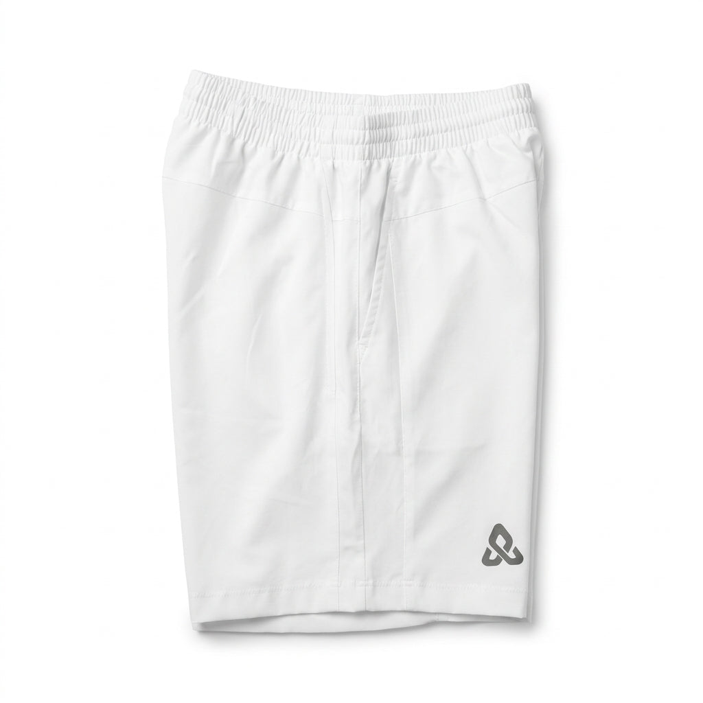 NeuronPadel PRO+ Performance Shorts White – side profile