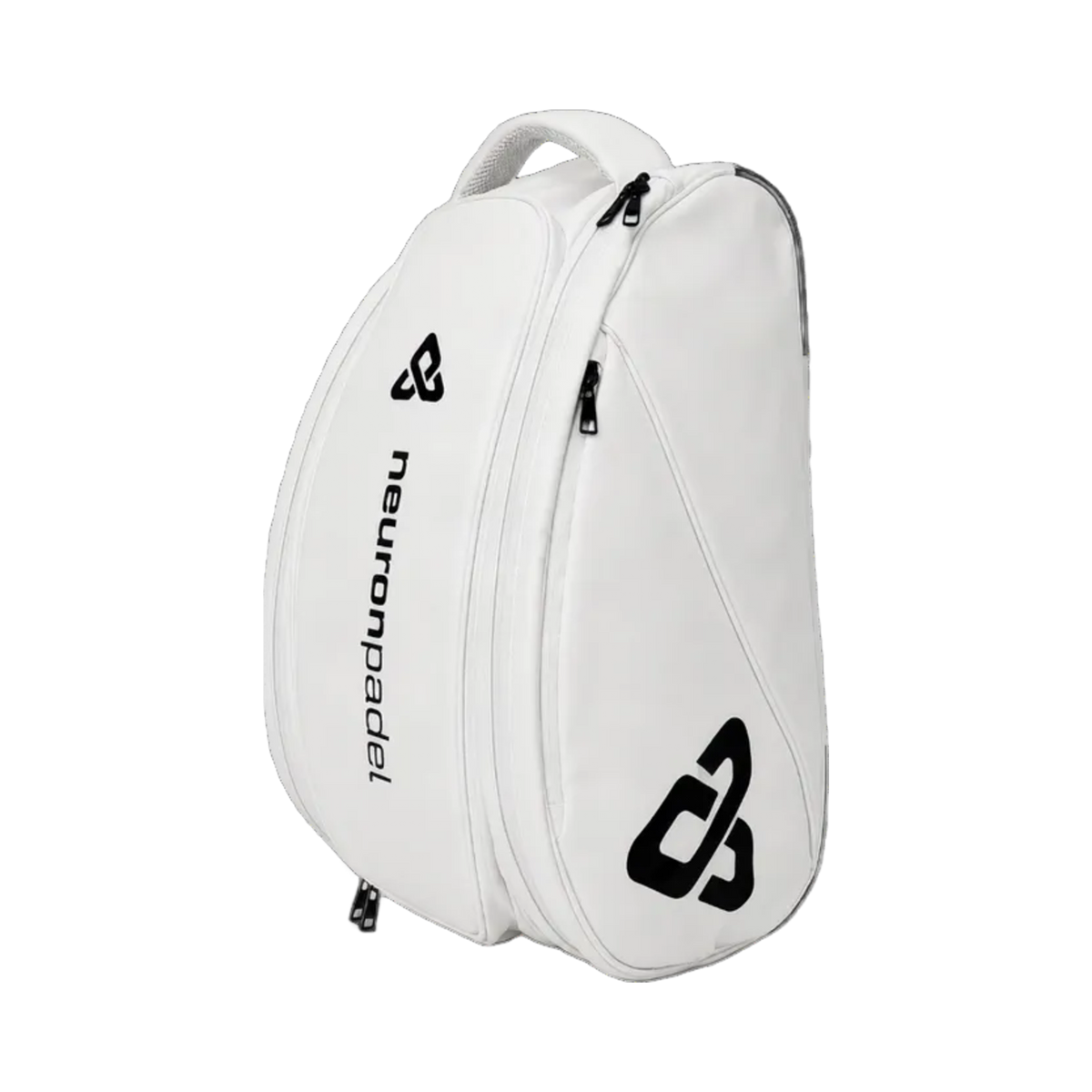 NeuronPadel Pro+ Player Bag V2 Bone White – padel racket bag, front