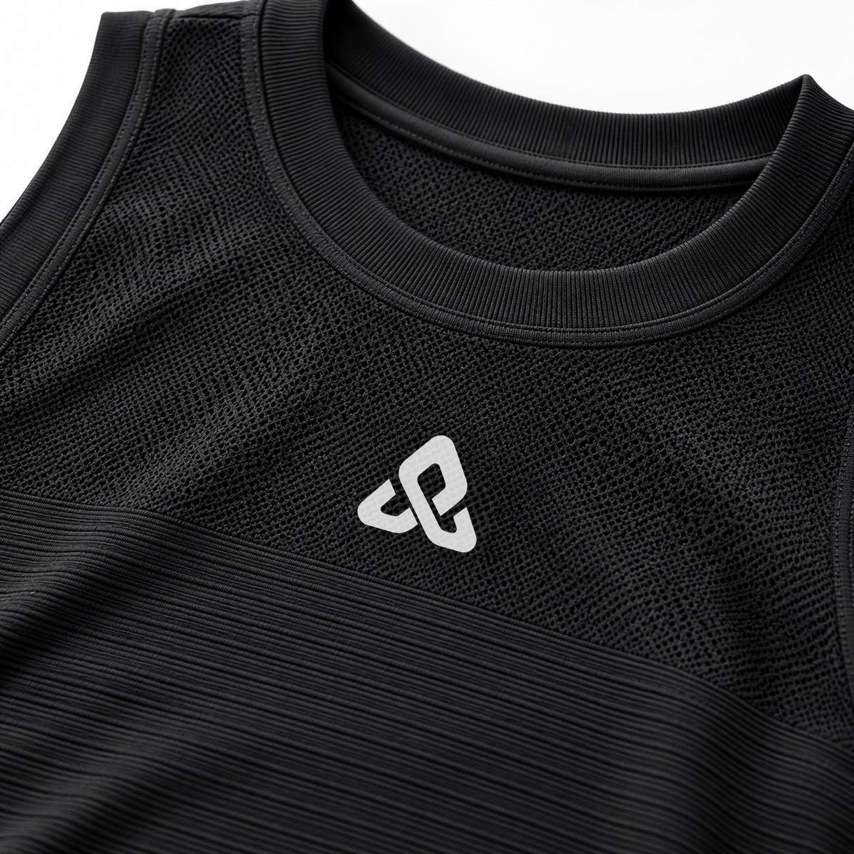 NeuronPadel Women's AeroKnit Padel Training Tank Black – view 3