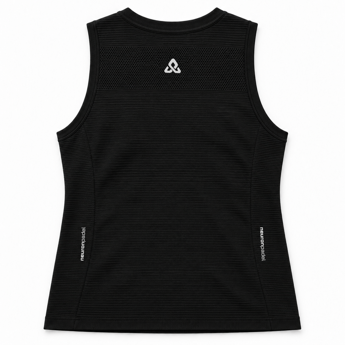NeuronPadel Women's AeroKnit Padel Training Tank Black – view 2