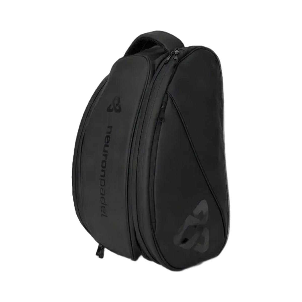 NeuronPadel Pro+ Player Bag V2 Midnight Black – padel racket bag, front