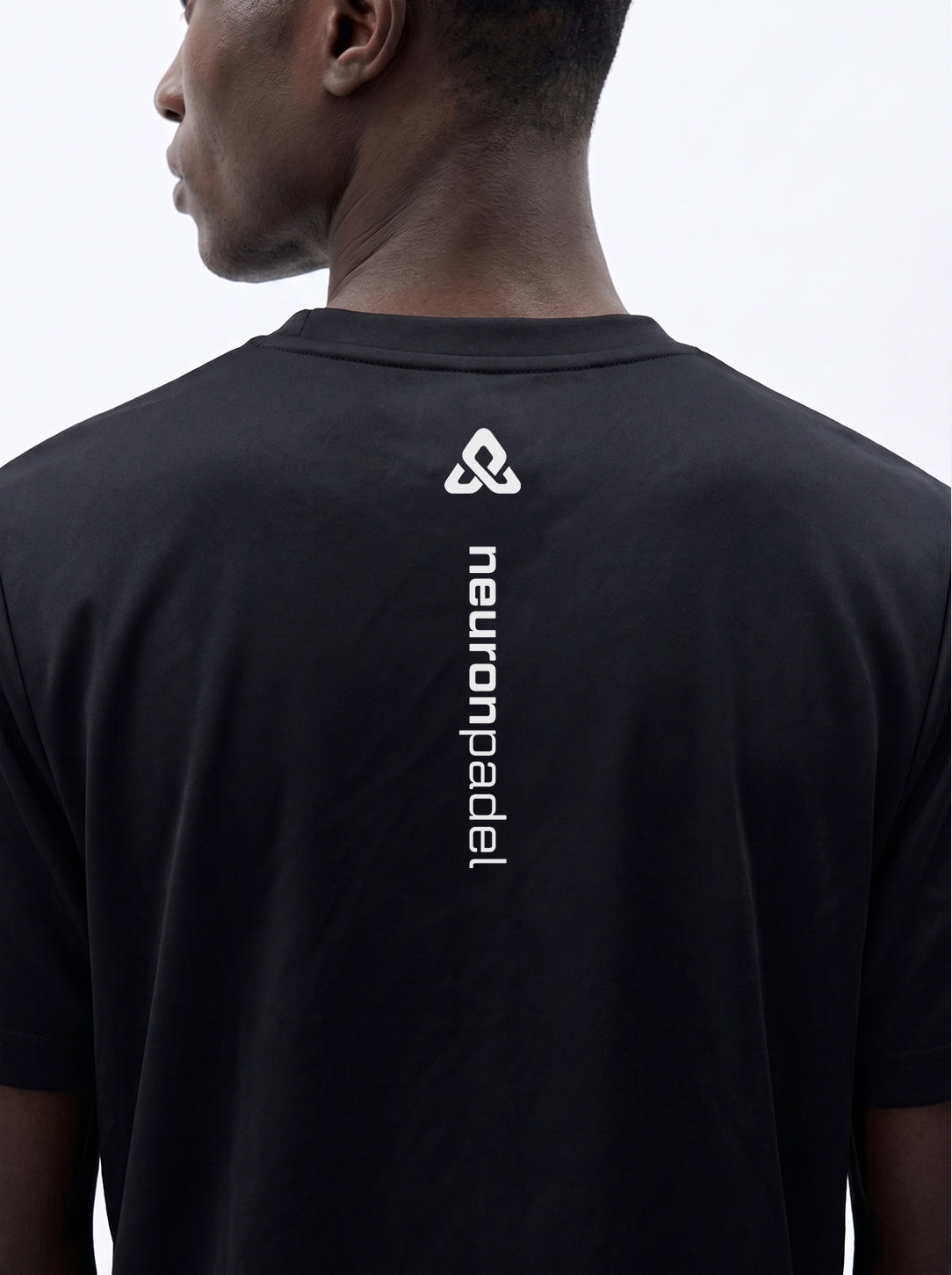 NeuronPadel Padel Performance Tee Black – view 4