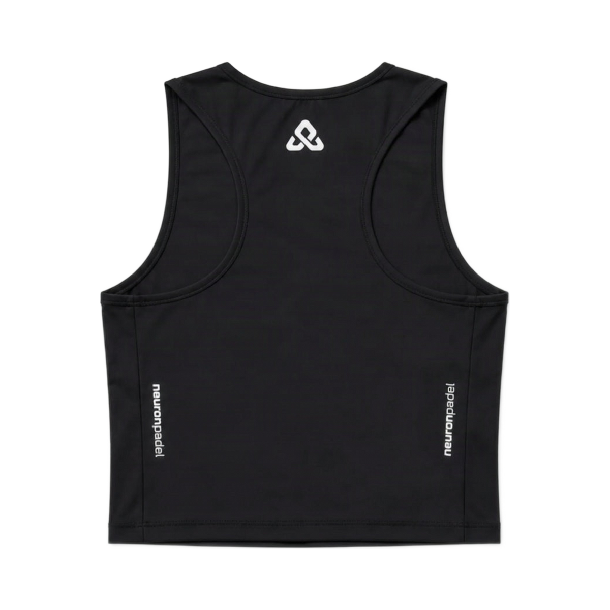 Women's AeroCool Stretch Performance Padel Tank Black